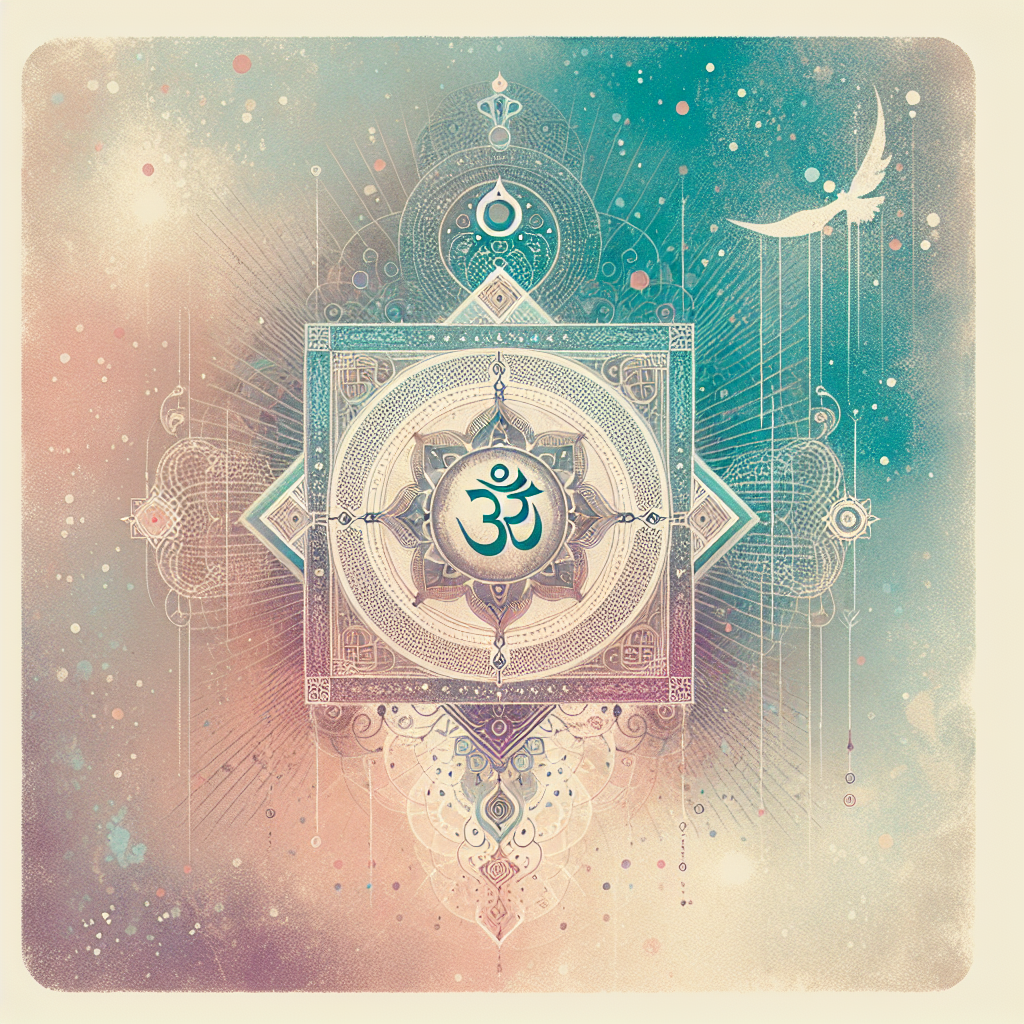 Vedanta vintage illustration